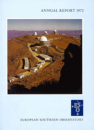ESO Annual Report 1972