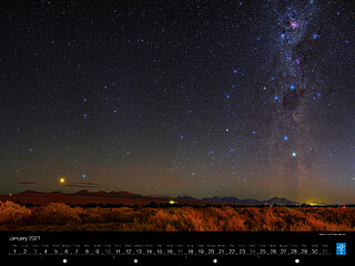 January - Jewels of the Chilean night sky