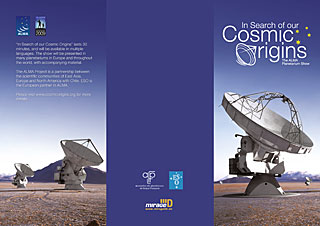 Flyer: In Search of our Cosmic Origins (English)