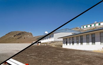 La Silla - pierwszy dom dla teleskopów ESO - pierwsze obserwatorium ESO kiedyś i teraz