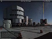 Screenshot der Version 2.0 der Top 100 Bilder-App der ESO