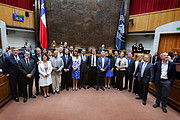 A delegação do ALMA no Senado Chileno