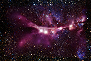 O espectáculo CONCERTO começa com uma imagem nova da Nebulosa da Pata de Gato