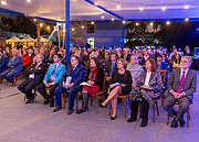 Público en la ceremonia de celebración de los 60 años de ESO en Chile