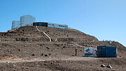 Ansicht des OASIS-Containers am Paranal-Observatorium der ESO