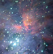 BN/KL complex in the Orion Nebula