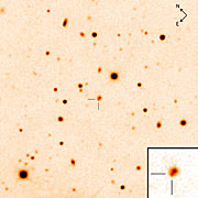First visible light from GRB 050709