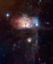 Los fuegos ocultos de la Nebulosa de la Llama (marco completo)