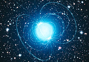 Magnetaren i den märkliga stjärnhopen Westerlund 1 (illustration)