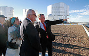 El Presidente de la República Checa, Václav Klaus, visita el Observatorio Paranal de ESO