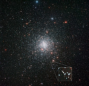 L'ammasso globulare Messier 4 e la posizione di una stella peculiare