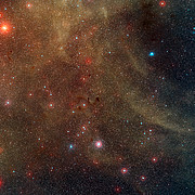 Vidvinkelbild av den öppna stjärnhopen NGC 2547