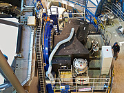 The SPHERE instrument attached to the VLT