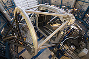 Přístroj SPHERE namontovaný na dalekohledu VLT