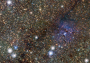 VISTA observe la Nébuleuse du trèfle et révèle l'existence d'étoiles variables masquées
