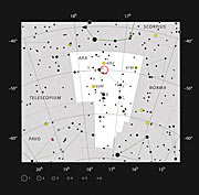 L'ammasso aperto IC 4651 nella costellazione dell'Altare