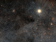 Imagen de amplio campo de parte de la nebulosa Saco de Carbón 