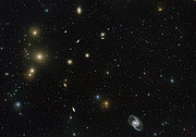 L'immagine VST dell'ammasso di galassie della Fornace