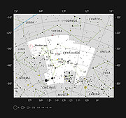 De drievoudige ster HD 131399 in het sterrenbeeld Centaurus
