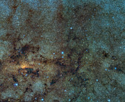 Variabla stjärnor nära Vintergatans centrum