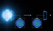The polarisation of light emitted by a neutron star