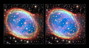 Planetární mlhovina NGC 6563 pozorovaná pomocí MUSE a AOF