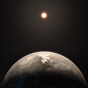Vizualizace planety Ross 128 b