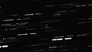 Kombinierte tiefe Aufnahme von `Oumuamua vom VLT und anderen Teleskopen (beschriftet))