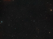 Bild des Bereichs des Hubble Ultra Deep Fields aus dem Digitized Sky Survey