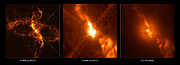 R Aquarii observerat av Very Large Telescope och Hubble