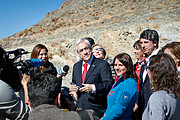 Presidente do Chile, Sebastián Piñera, em La Silla