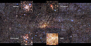 Details of the HAWK-I view of the Milky Way’s central region