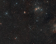 Wide-field view of the region of the sky where AFGL 5142 is located