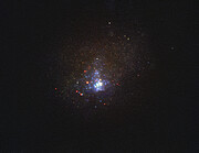 Hubble-Foto der Kinman-Zwerggalaxie