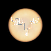 Fosfine-signatuur in het spectrum van Venus