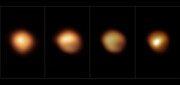 Overfladen af Betelgeuse før og under dens Great Dimming i 2019-2020