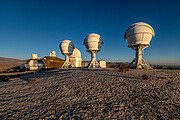 El conjunto BlackGEM en el Observatorio La Silla de ESO