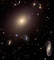 O enxame de galáxias Abell S0740