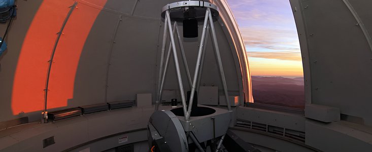Il telescopio dell'ESO da 1 metro di diametro