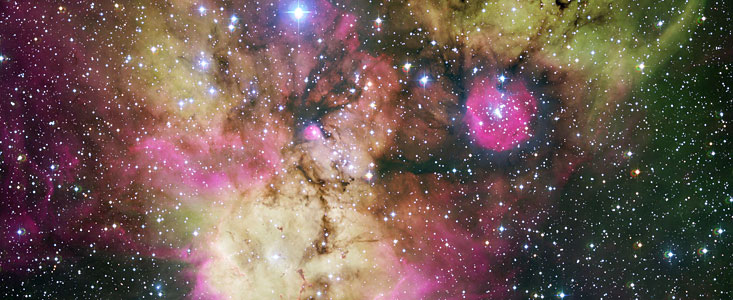 NGC 2467 and surroundings*
