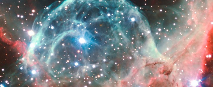 L’image de la nébuleuse du Casque de Thor réalisée à l’occasion du 50e anniversaire de l’ESO