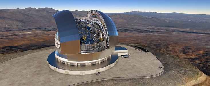 ESO underskriver den største kontrakt nogensinde i den jordbaserede astronomis historie for kuppel og teleskopstruktur til E-ELT