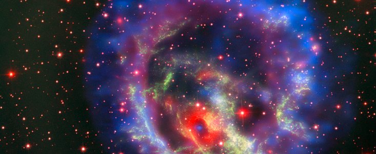 En isoleret neutronstjerne i Den lille magellanske Sky