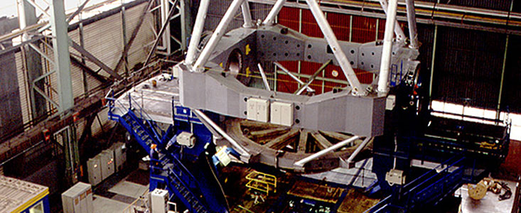 Construction of VLT main structure