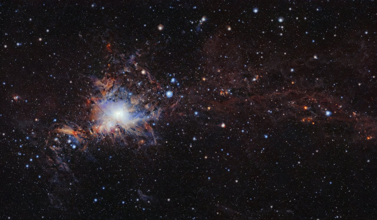 The Orion A molecular cloud (for comparison)