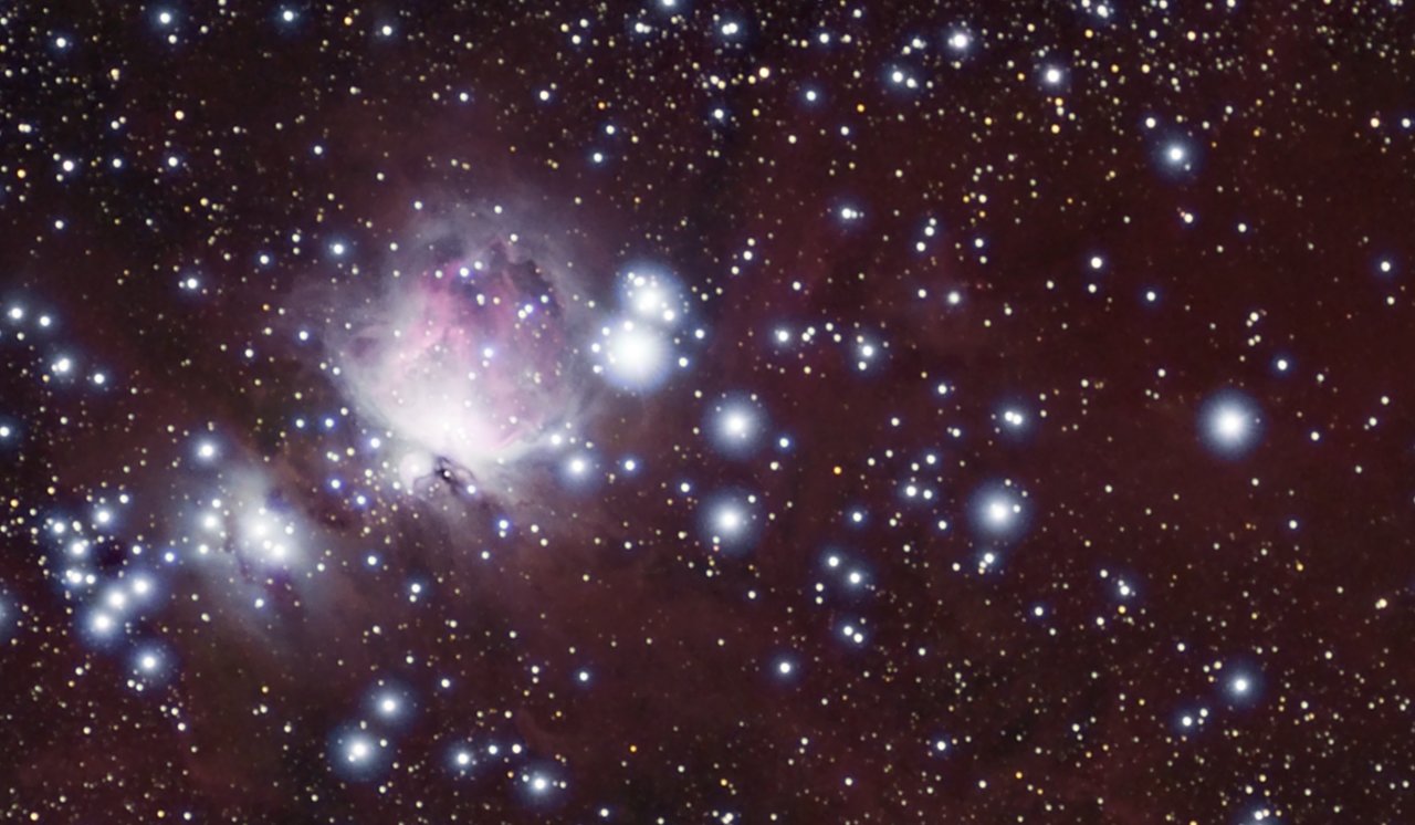 Orion Molecular Cloud in visible light (for comparison)