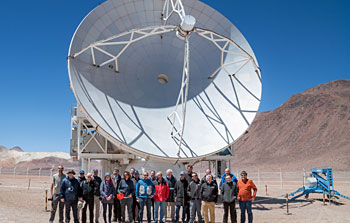 APEX feiert zehnjährige Erforschung des kalten Universums
