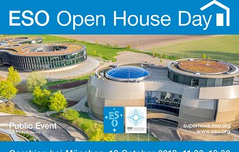 Programm zum Tag der offenen Tür der ESO 2018 jetzt verfügbar