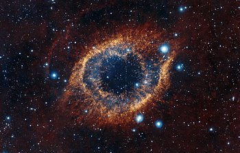 Mounted image 170: VISTA’s look at the Helix Nebula