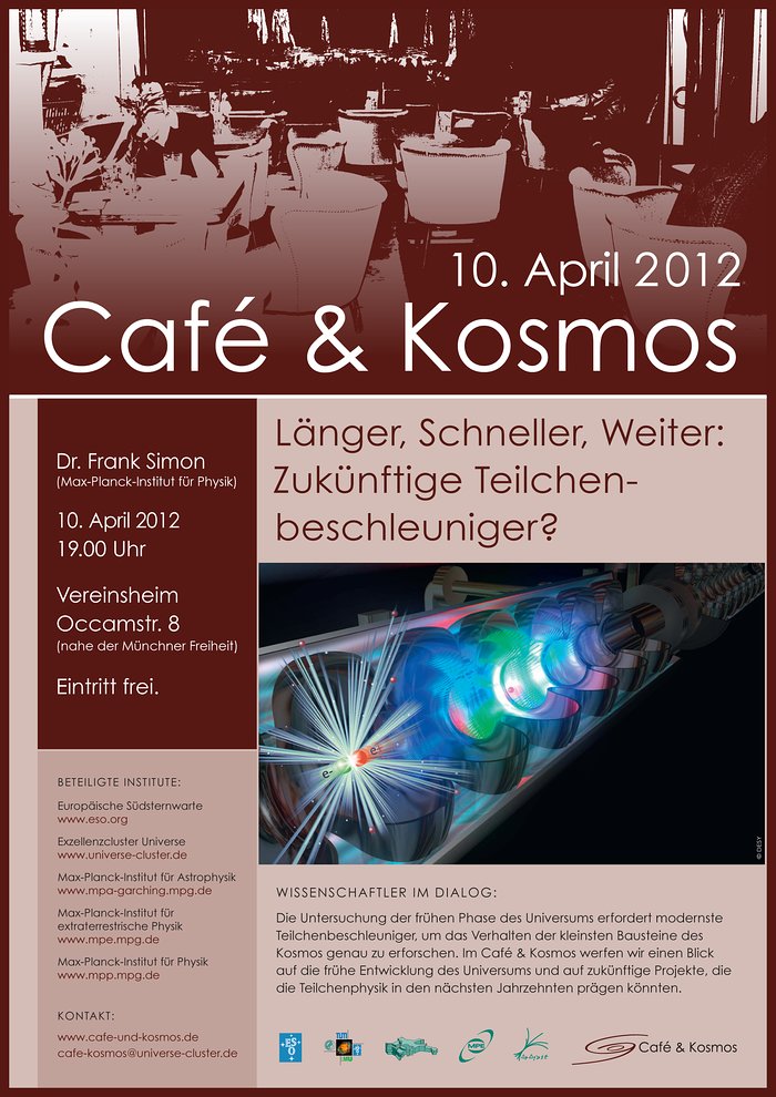 Poster zu Café & Kosmos am 10. April 2012